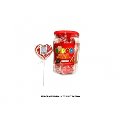 PIRULITO - BIDOO - 720g P25 CORACAO POTE